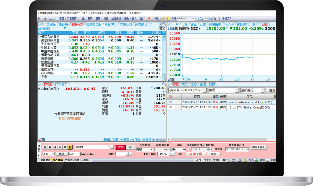 證券、期貨、複委託，多市場看盤下單，一手掌握全球脈動！ | 國泰綜合證券 Cathay Securities Corporation